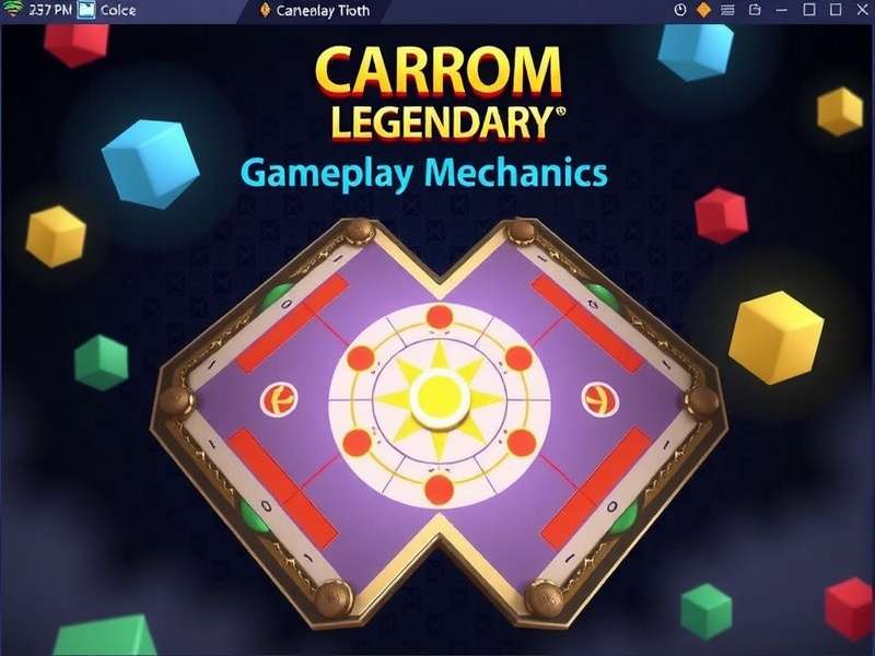 Carrom Legendary In-Game Action Carrom Legendary Gameplay Mechanics
